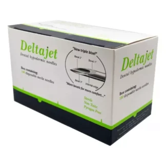 Agujas Descartables, Caja x 100 u. Deltajet