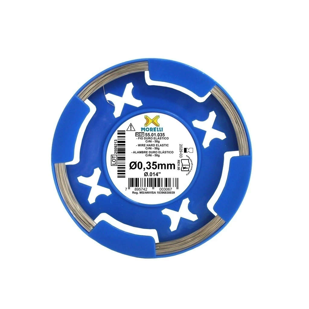 Alambre Ortopedia Redondo CrNi Rollo x 50 g Morelli - Imagen 4