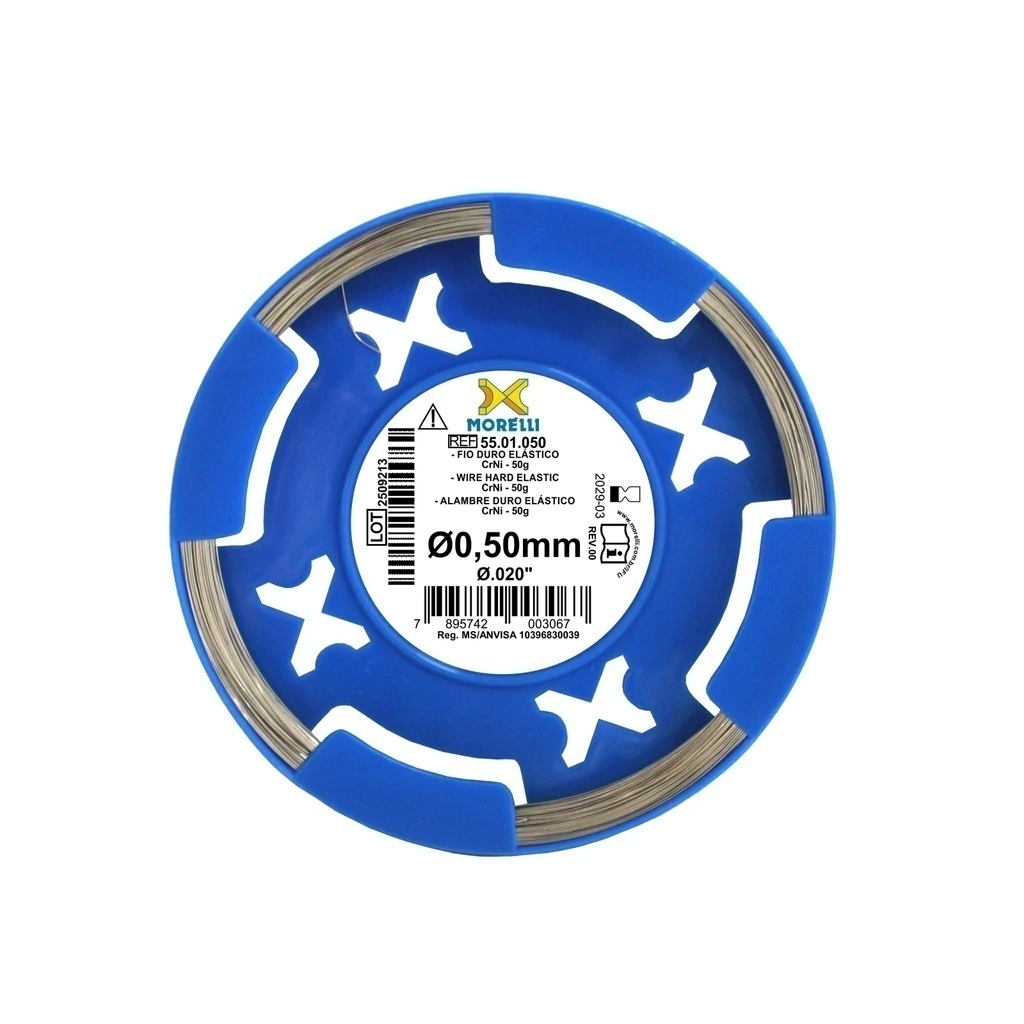 Alambre Ortopedia Redondo CrNi Rollo x 50 g Morelli - Imagen 10