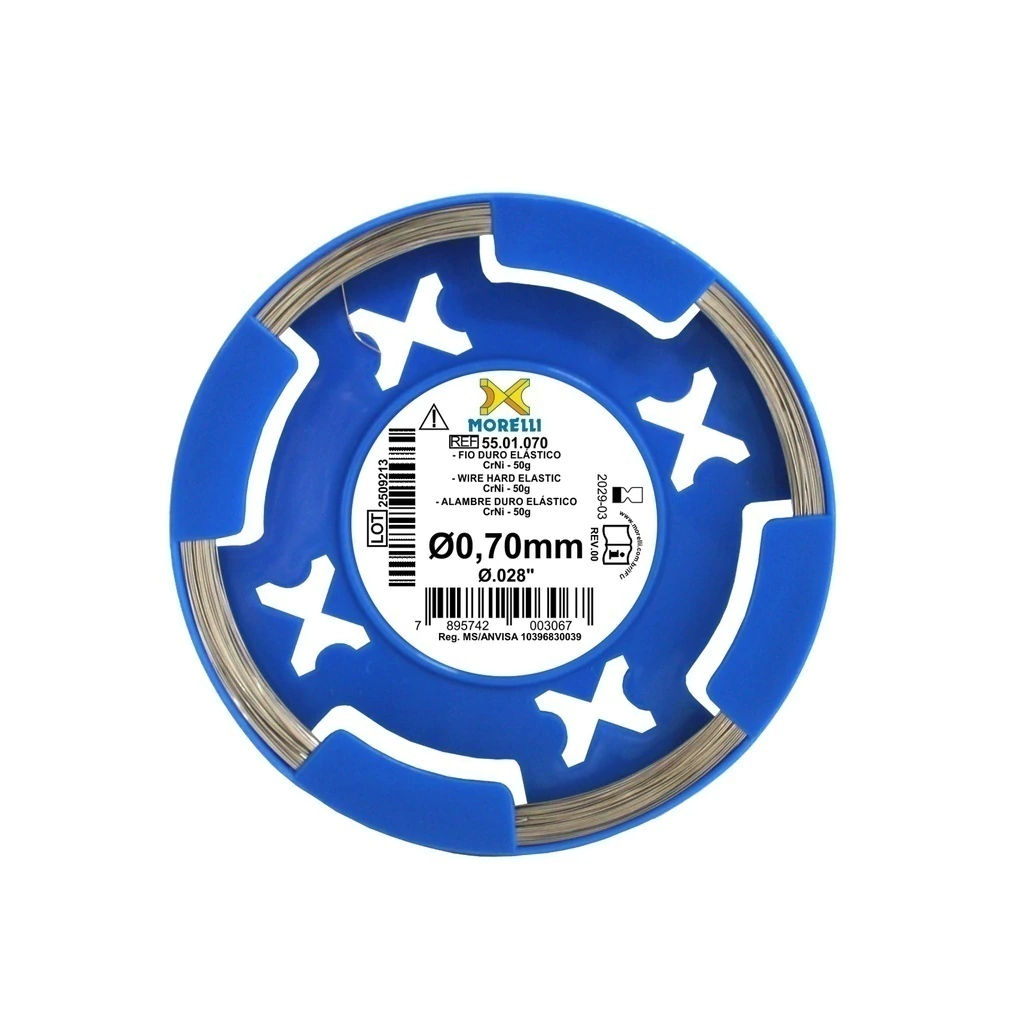 Alambre Ortopedia Redondo CrNi Rollo x 50 g Morelli - Imagen 8