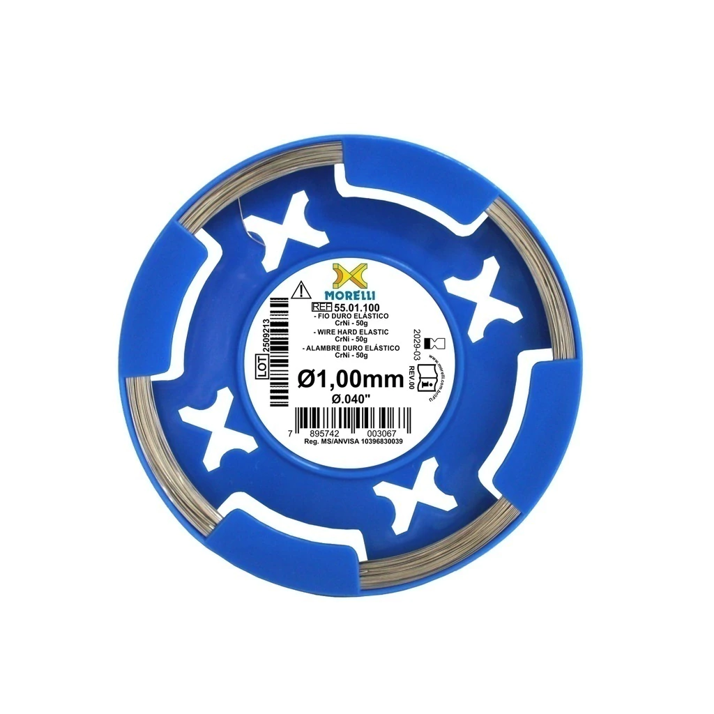 Alambre Ortopedia Redondo CrNi Rollo x 50 g Morelli - Imagen 2