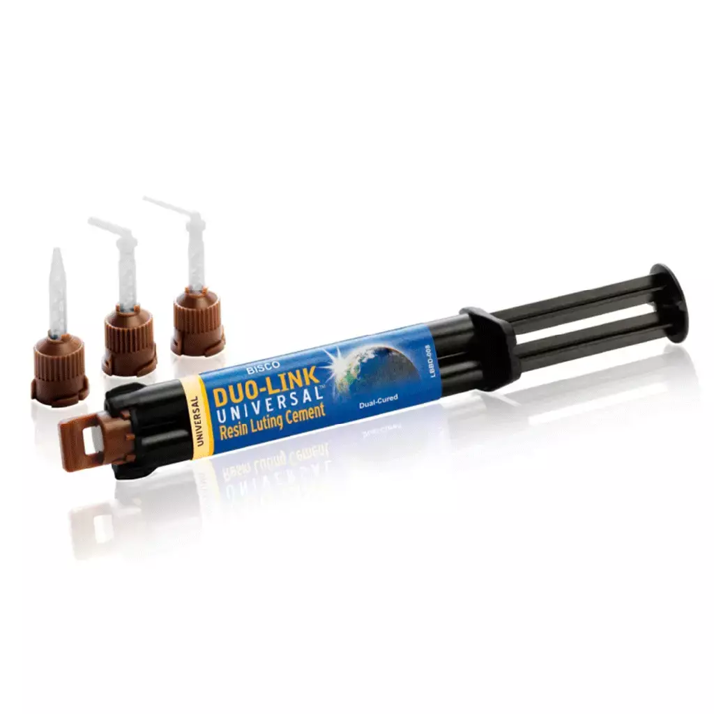 Cemento Dual Duo-Link Universal Jeringa x 8g + Picos Bisco - Imagen 2