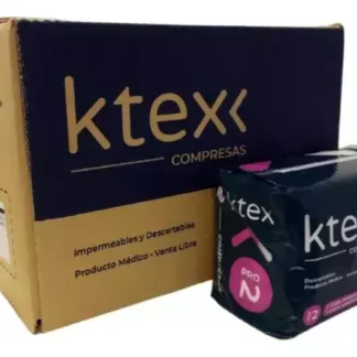 Compresas Descartables Ktex x Cajón 500 u.