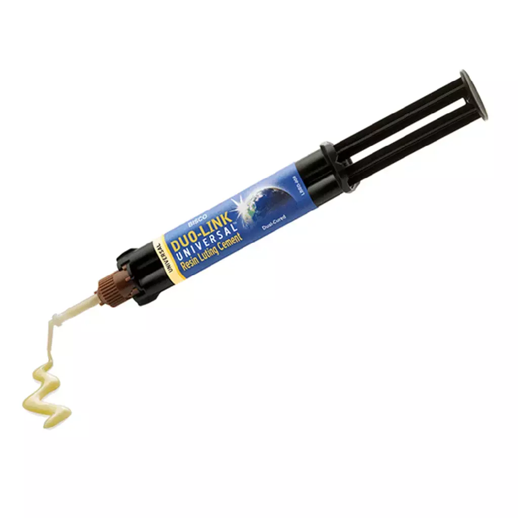 Cemento Dual Duo-Link Universal Jeringa x 8g + Picos Bisco
