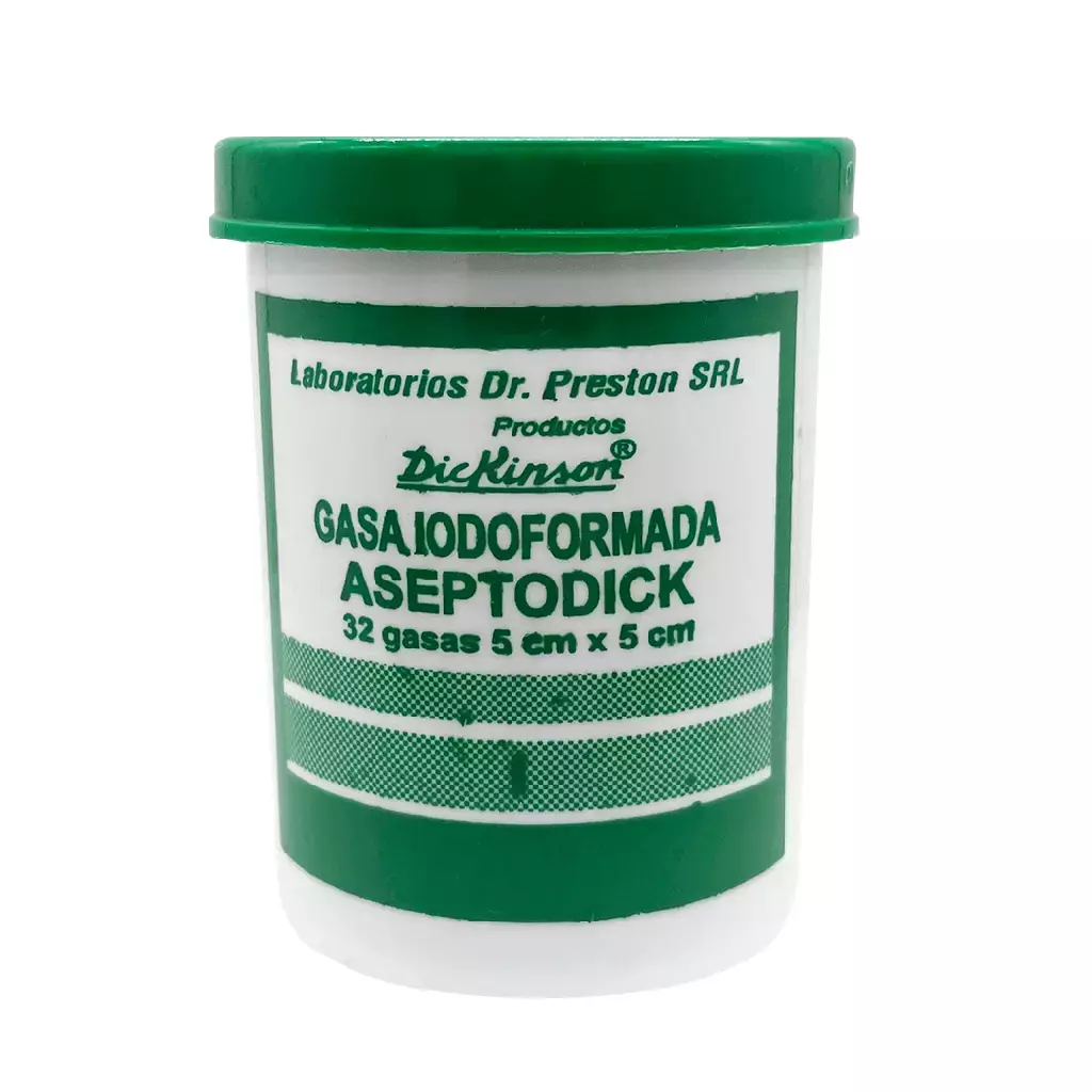 Gasa Iodoformada Dickinson 5x5
