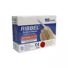 Hojas de Bisturí Ribbel Caja x 100 Unidades