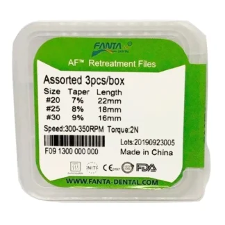 Limas Mecanizadas Retreatment Surtidas x 3 Fanta