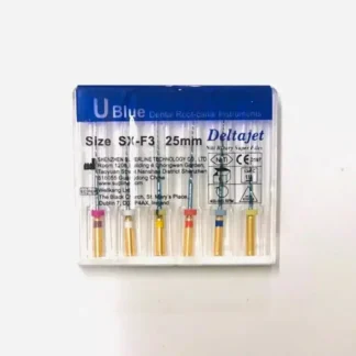 Limas File U-Blue #SXF3 Deltajet 25 mm x 6 Unidades