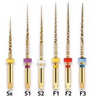 Limas U-File Gold #SXF3 Deltajet 25 mm x 6 Unidades