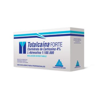 Anestesia Totalcaina Forte, Carticaína Clorhidrato 4% x 50 u. Bernabó