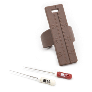 Anillo regla endodóntica BF05, esterilizable en autoclave. Cotisen