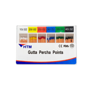 Conos de Guta percha, caja x 120u. Sani