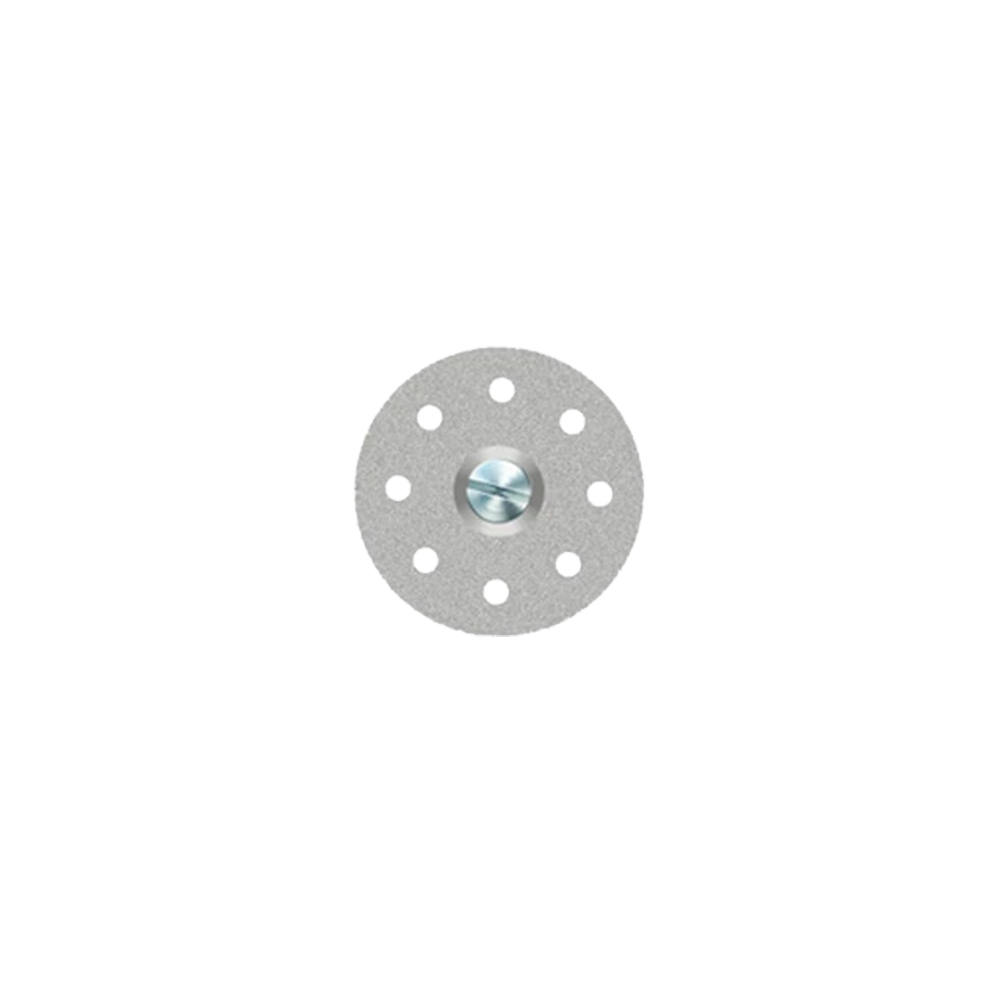 Disco de diamante flexible C02/220, Ø22mm, doble faz, sin montar. Syndent