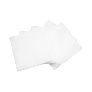 Gasa trozada 5x5, 400g (etiqueta amarilla, corte irregular). Intesa