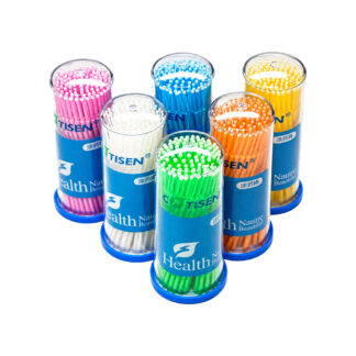 Microbrush aplicadores MA01, tubo c/dispenser x 100u. Cotisen