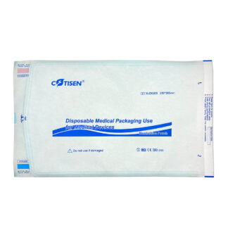 Pouch para esterilización MJD0209, con cierre autoadhesivo, 23cm x 39.5cm. Cotisen