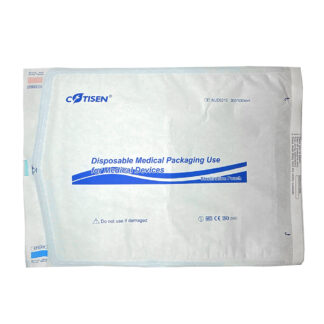 Pouch para esterilización MJD0210, con cierre autoadhesivo, 30.5cm x 43cm. Cotisen